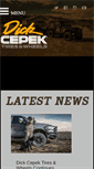 Mobile Screenshot of dickcepek.com